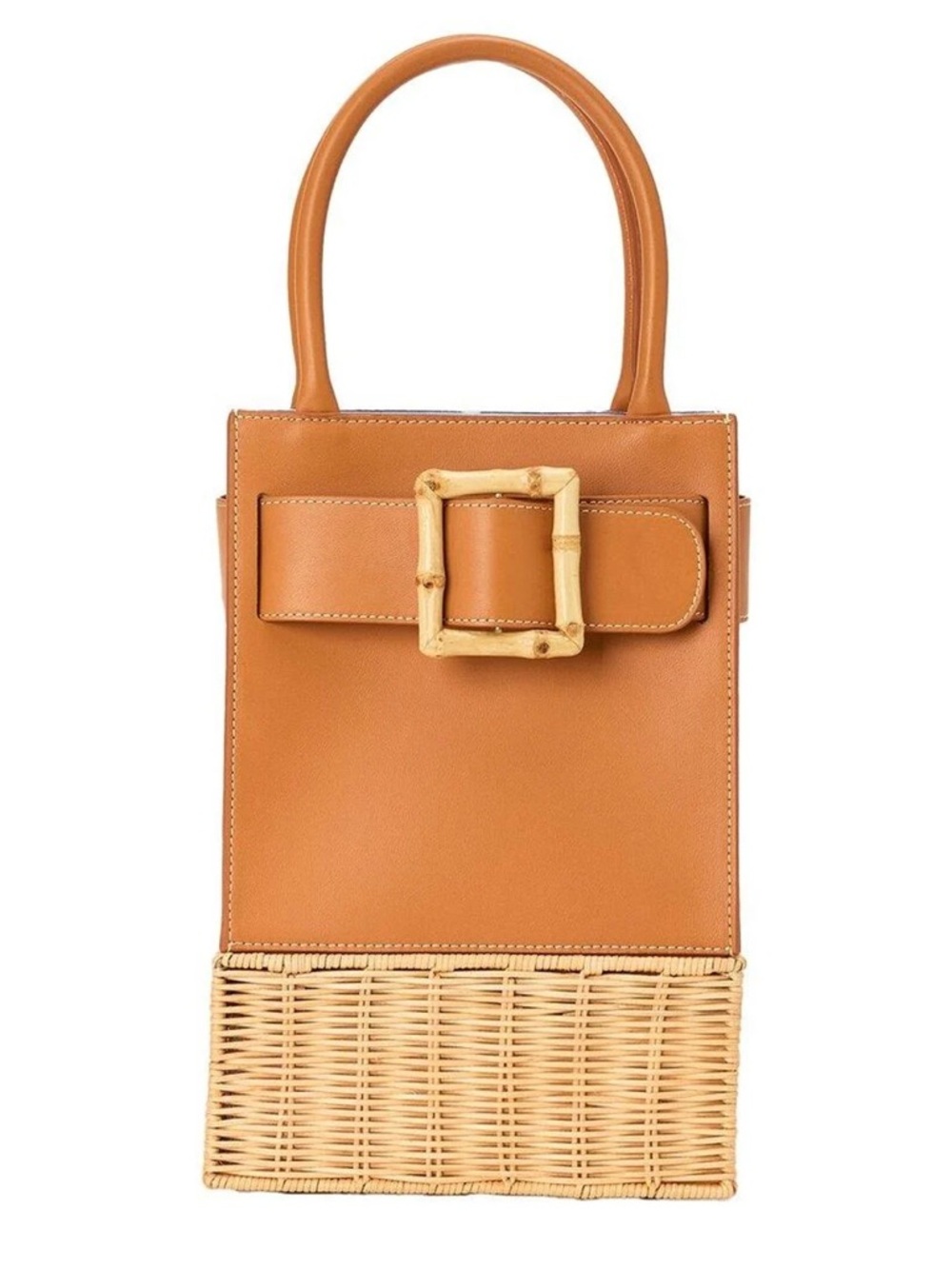 J.McLaughlin Avenue Wicker Handbag